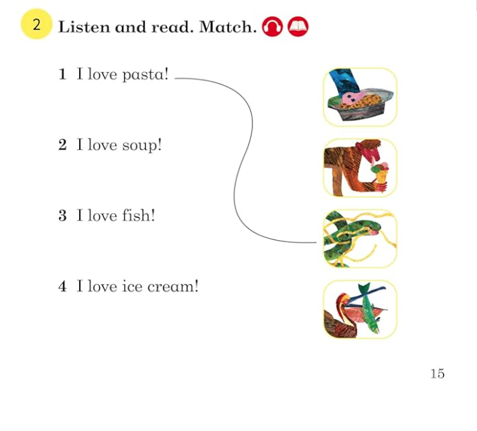 I Love Food! | Eric Carle - 2 | YEO