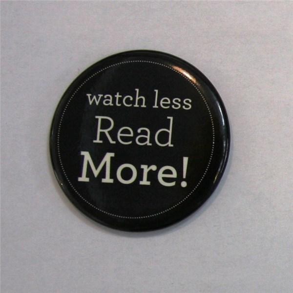 Magnet - Watch less read more! | Gibbs M. Smith Inc