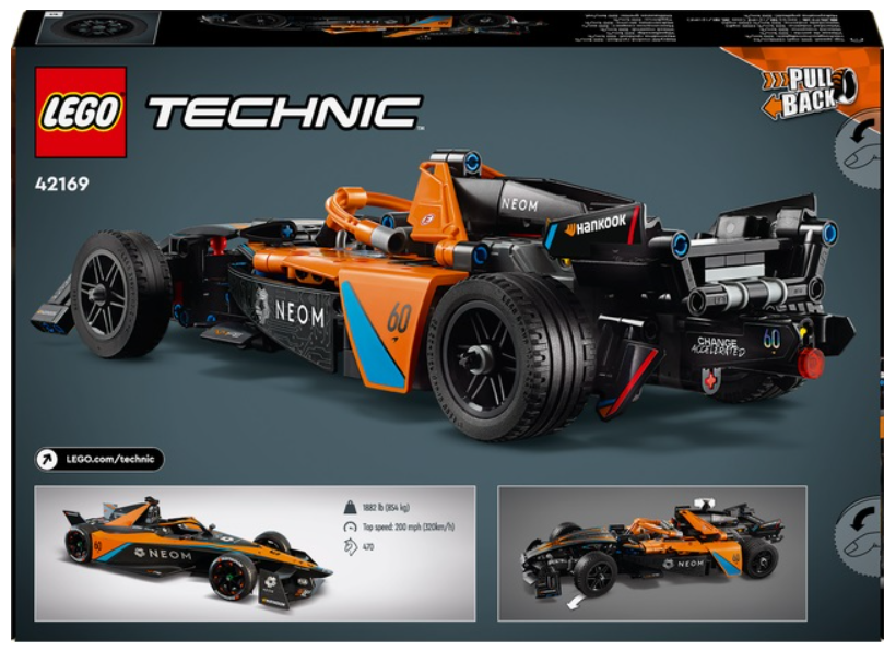 LEGO Technic - Neon McLaren Formula E (42169) | LEGO - 2 | YEO