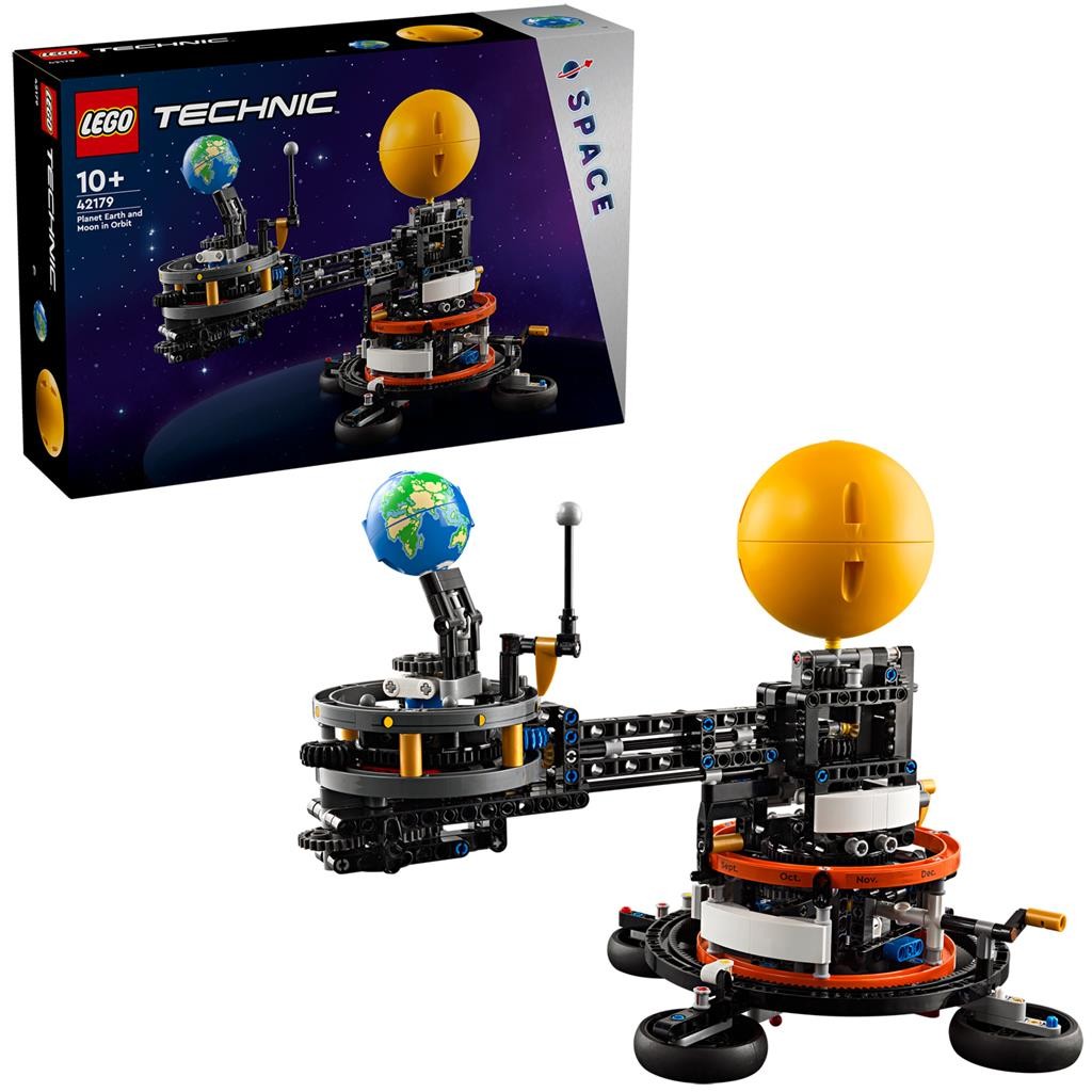 LEGO Technic - Planeta pamant si luna pe orbita (42179) | LEGO - 1 | YEO