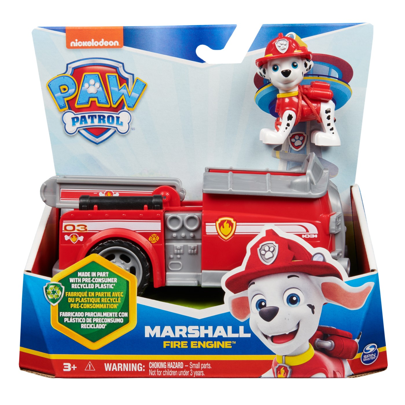 Set de joaca - Patrula Catelusilor - Vehicul si figurina Marshall | Spin Master - 6 | YEO