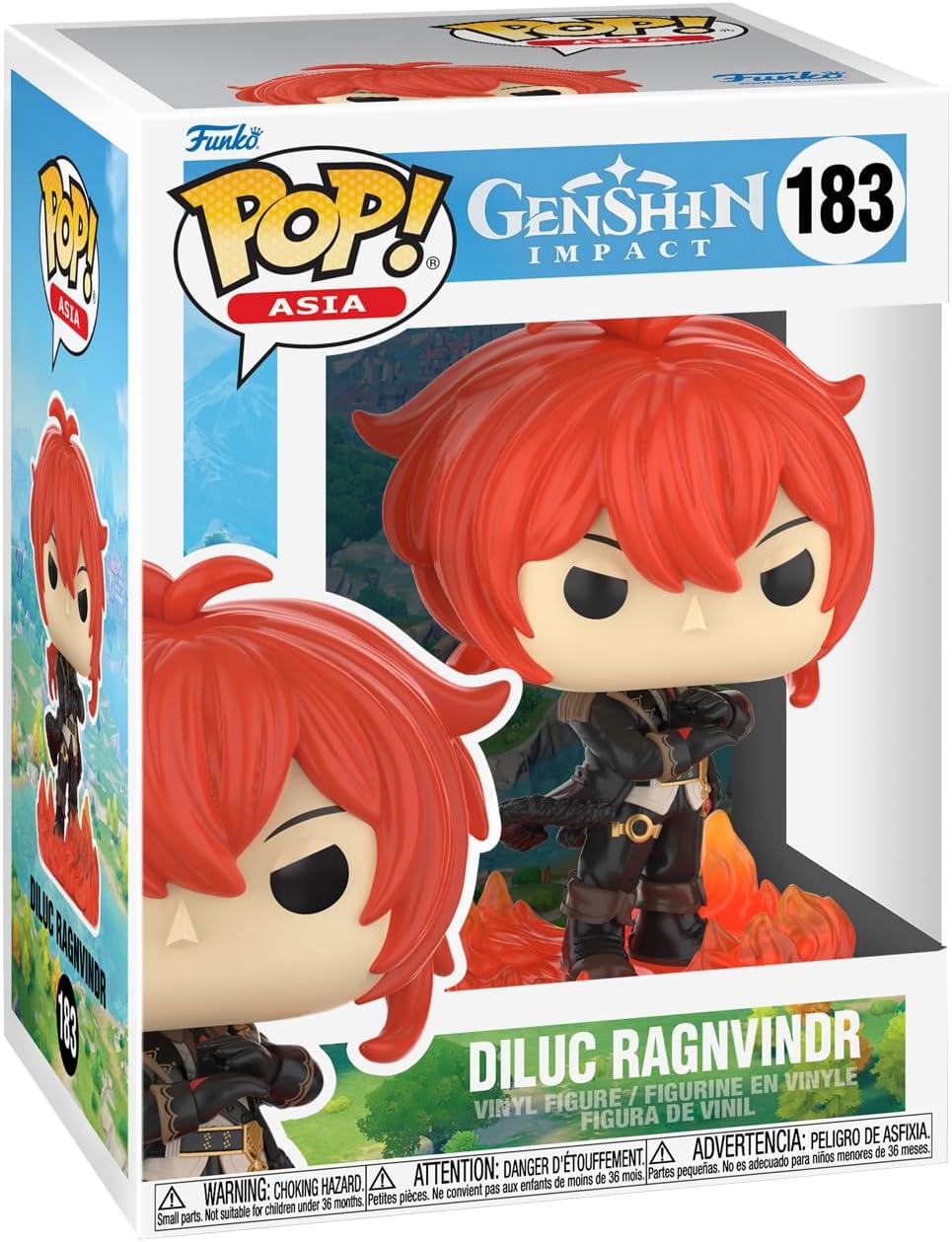 Figurina - Pop! Genshin Impact: Diluc Ragnvindr | Funko - 1 | YEO