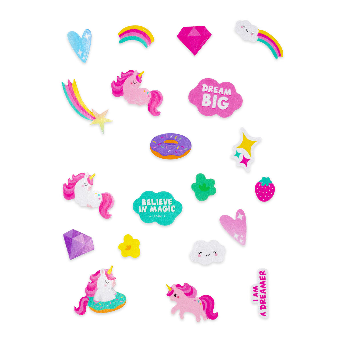 Sticker reflectorizant pentru bicicleta - Unicorn