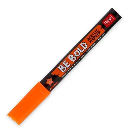 Marker acrilic - Be Bold - Orange | Legami - 1 | YEO