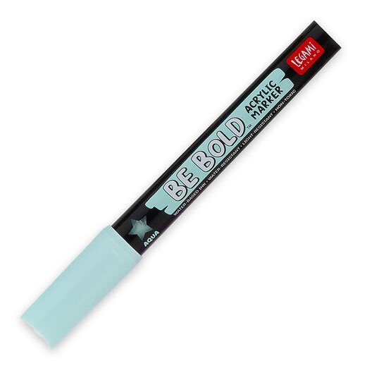 Marker acrilic - Be Bold - Aqua | Legami - 1 | YEO