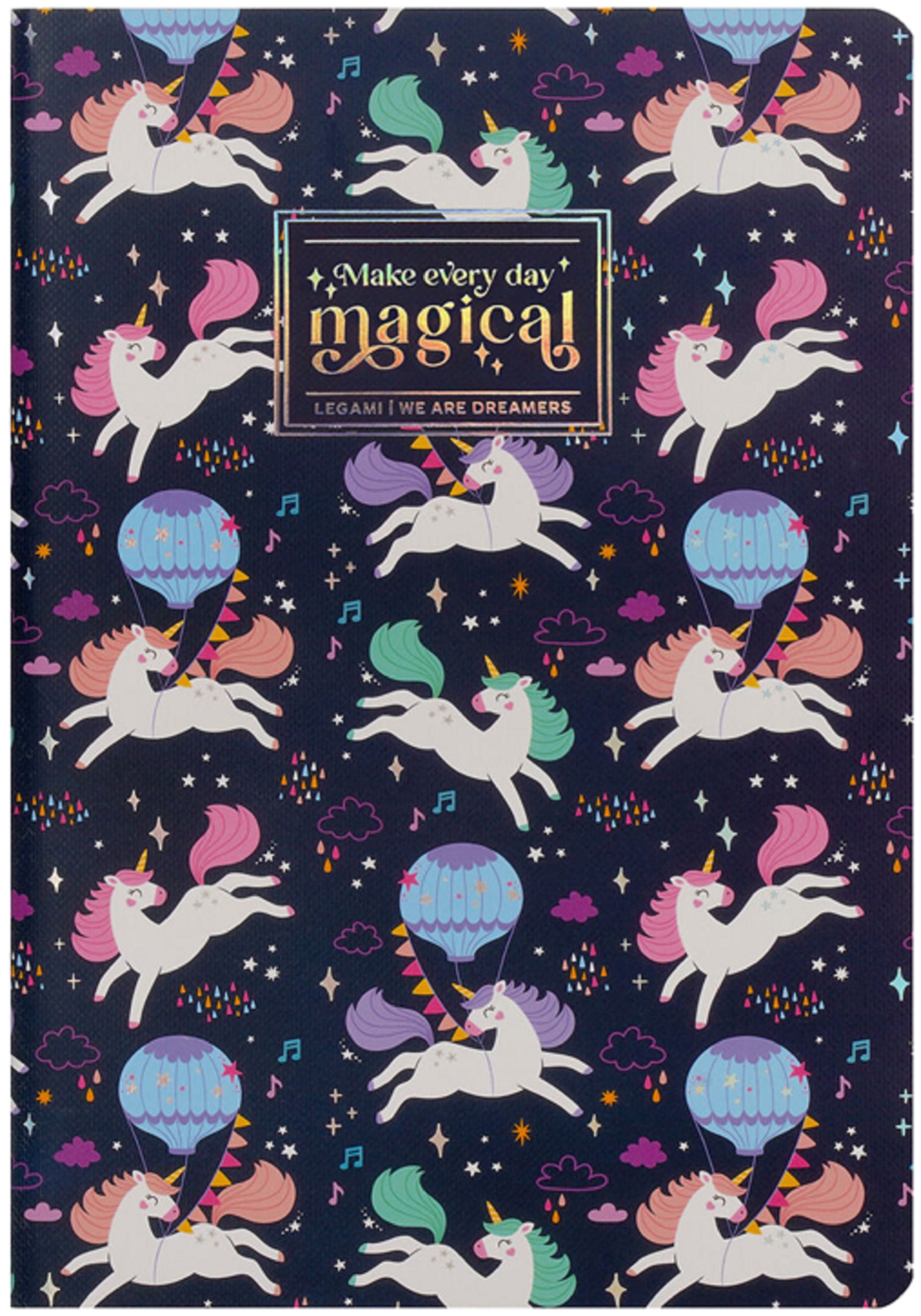 Caiet - Quaderno - Unicorn - Mediu | Legami - 1 | YEO