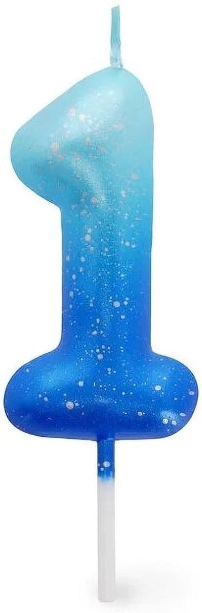 Lumanare tort - 1 an (Blue) | Legami