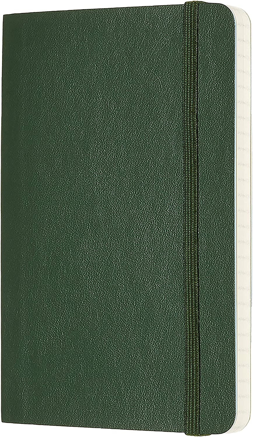 Carnet - Moleskine Classic - Pocket, Soft Cover, Squared - Myrtle Green | Moleskine