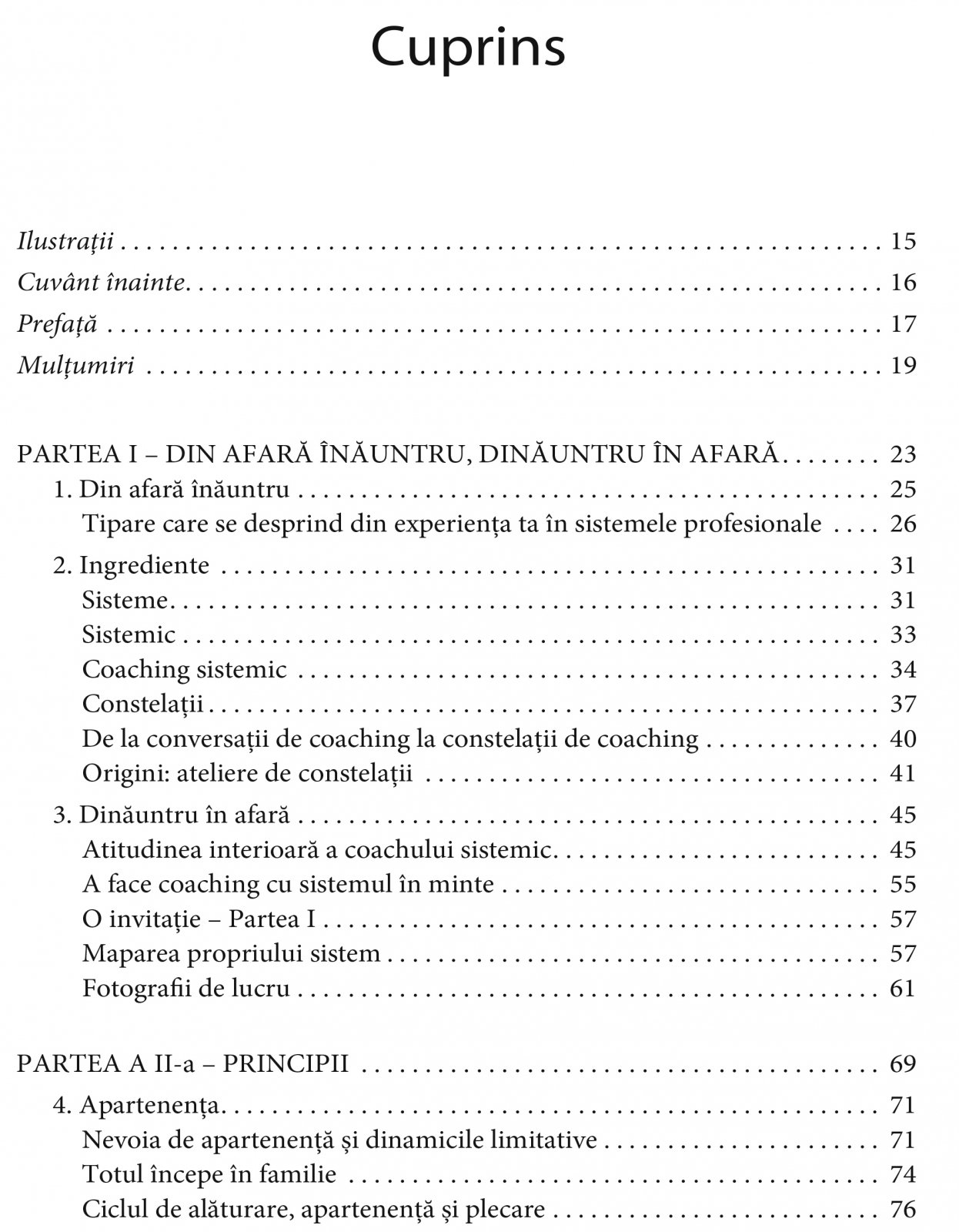 Coaching sistemic & constelatii