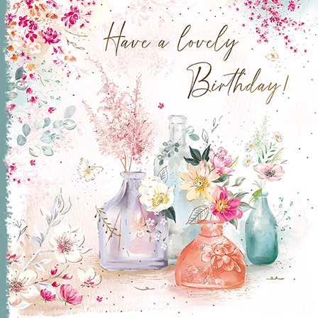 Felicitare - Flower Vases | The Great British Card Company