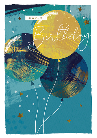 Felicitare - Balloons | The Great British Card Company