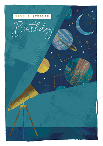 Felicitare - Telescope | The Great British Card Company