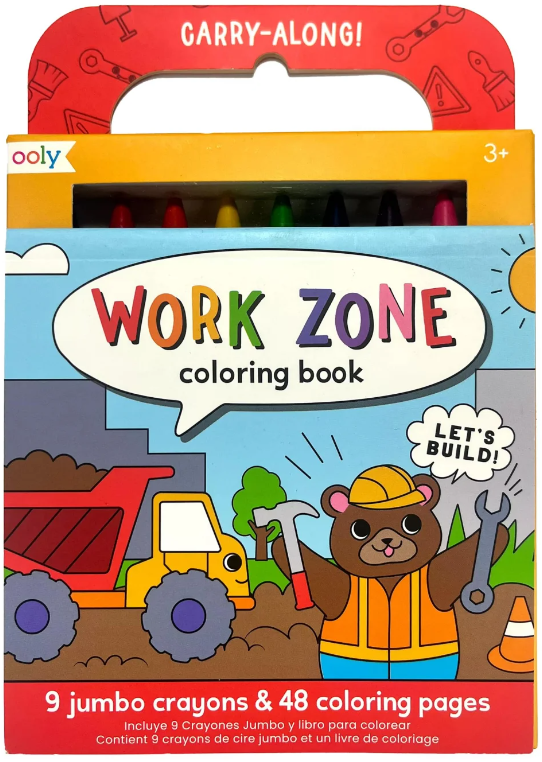 Work Zone - Coloring Book | - 4 | YEO