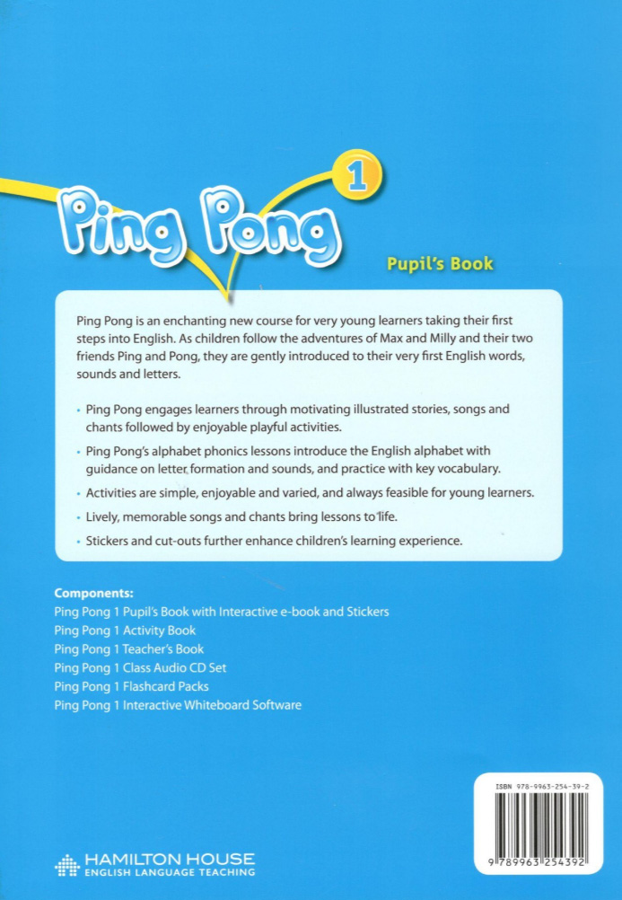 Ping Pong 1: Pupil’s Book + E-book + Stickers | Jennifer Health