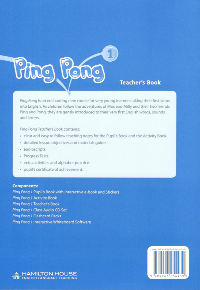 Ping Pong 1. Teacher\'s Book | Jennifer Health