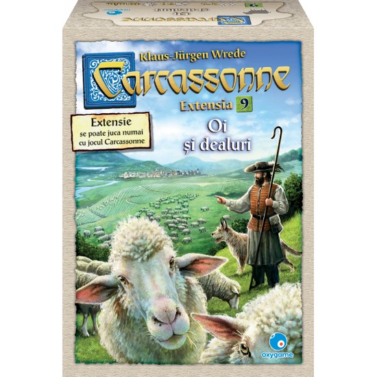 Carcassonne - Extensia 9: Dealuri si oi | Oxygame