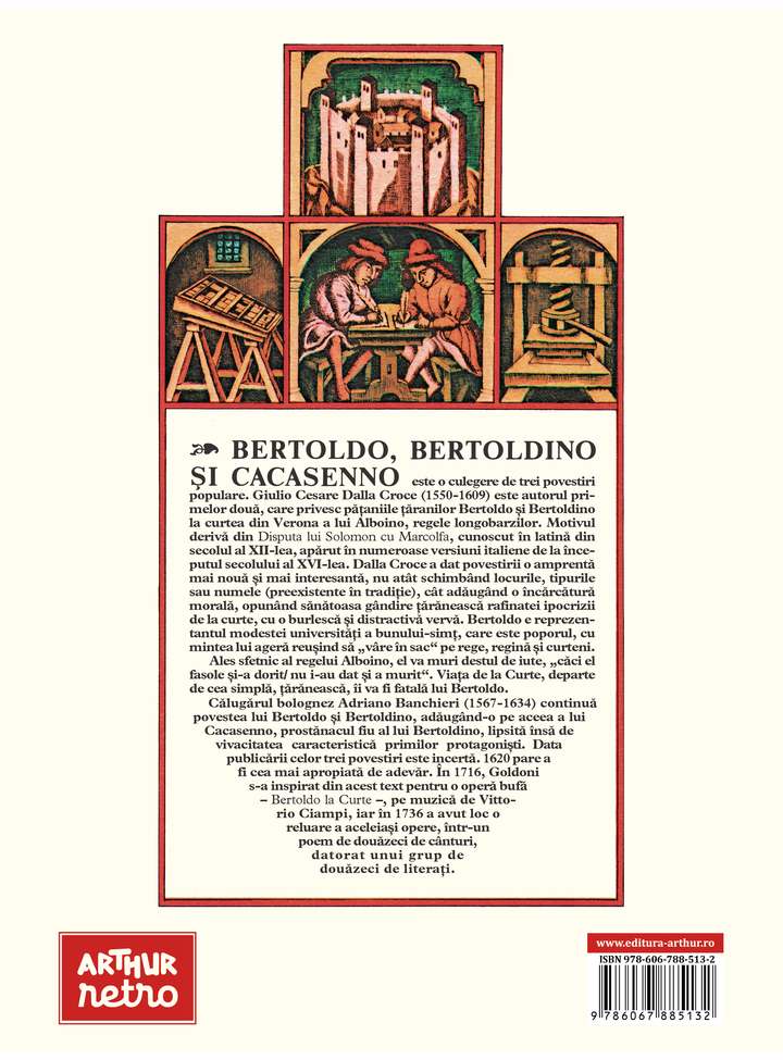 Bertoldo si Bertoldino | Giulio Cesare Dalla Croce