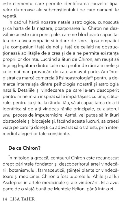 Efectul Chiron | Lisa Tahir - 5 | YEO