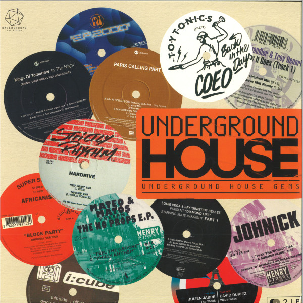 Underground House Gems - Vinyl