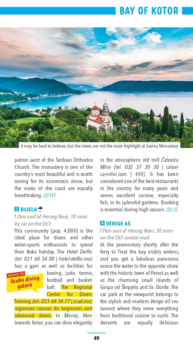 Montenegro Marco Polo Pocket Travel Guide | Marco Polo - 9 | YEO