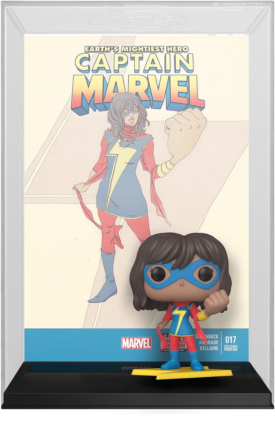 Figurina - Pop! Comic Cover Captain Marvel: Kamala Khan