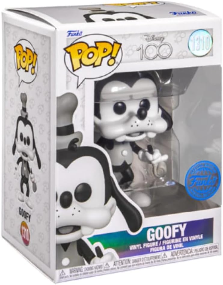 Figurina - Pop! Disney 100: Goofy (Vintage) | Funko - 1 | YEO