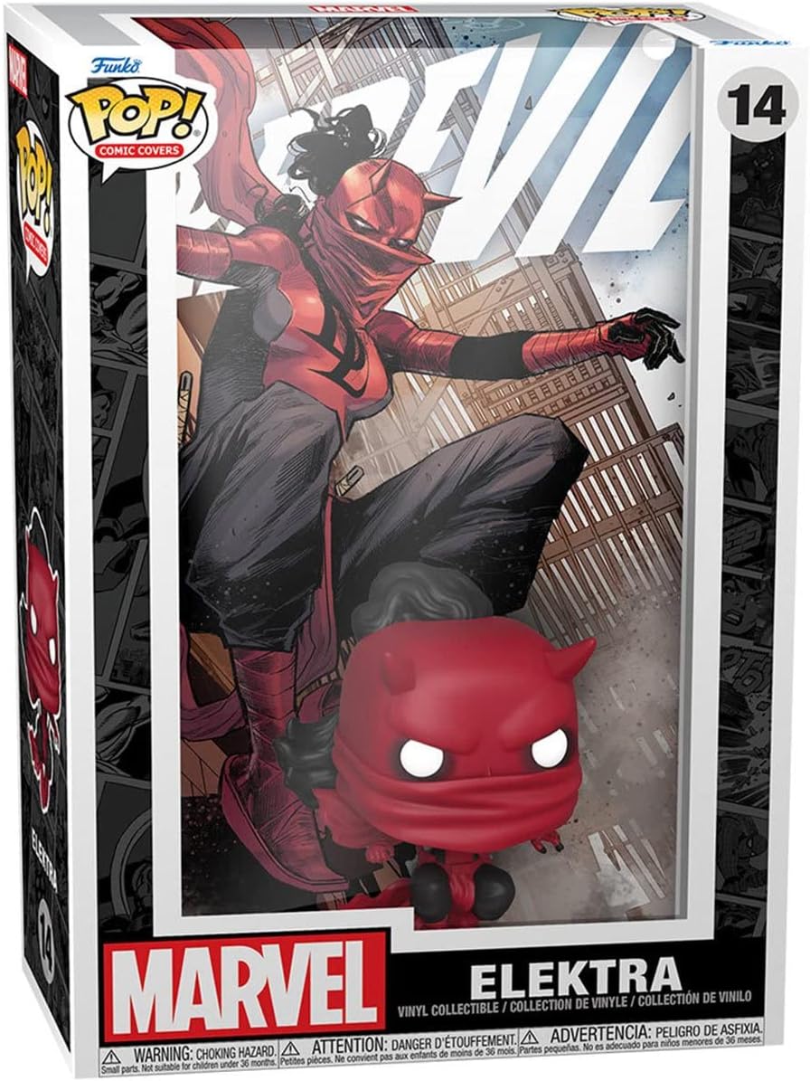 Figurina - Pop! Comic Cover Daredevil: Elektra | Funko - 2 | YEO