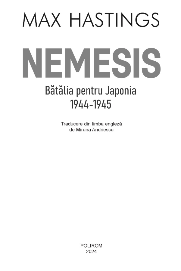 Nemesis | Max Hastings - 1 | YEO