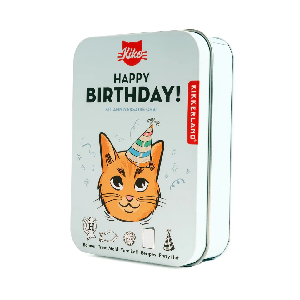 Kit aniversare pisici - Kiko Cat Happy Birthday Kit