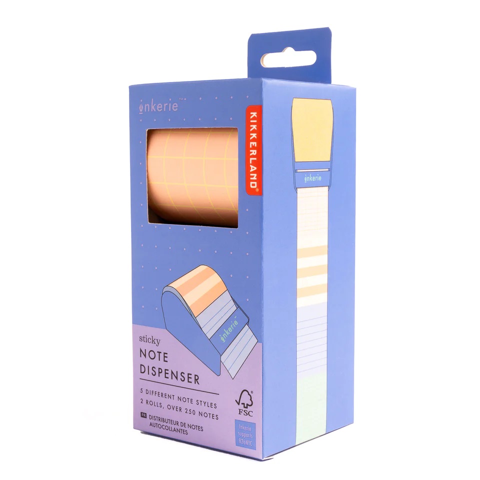 Set 2 role cu sticky notes - Inkerie | Kikkerland