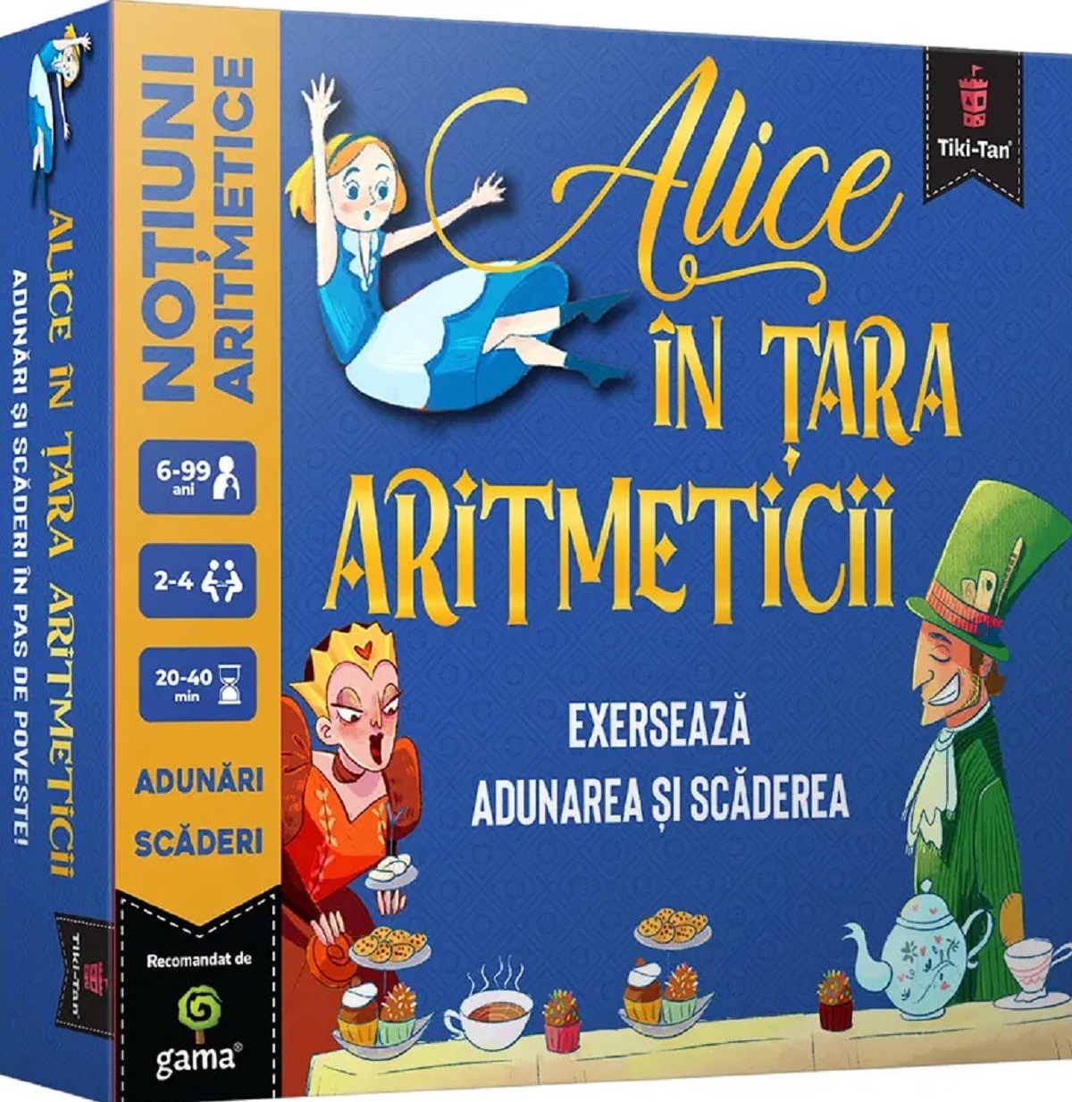 Joc educativ - Alice in tara aritmeticii | Tiki-Tan