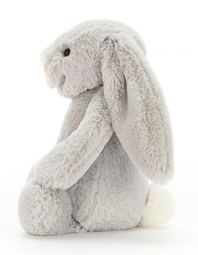 Jucarie de plus - Medium - Bashful - Silver Bunny