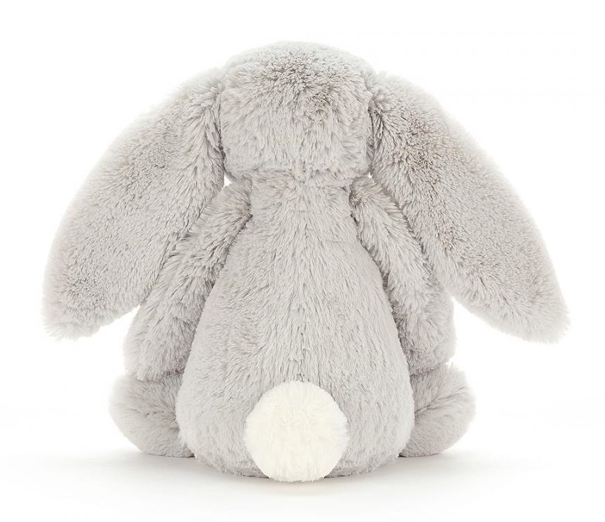 Jucarie de plus - Medium - Bashful - Silver Bunny | Jellycat - 1 | YEO