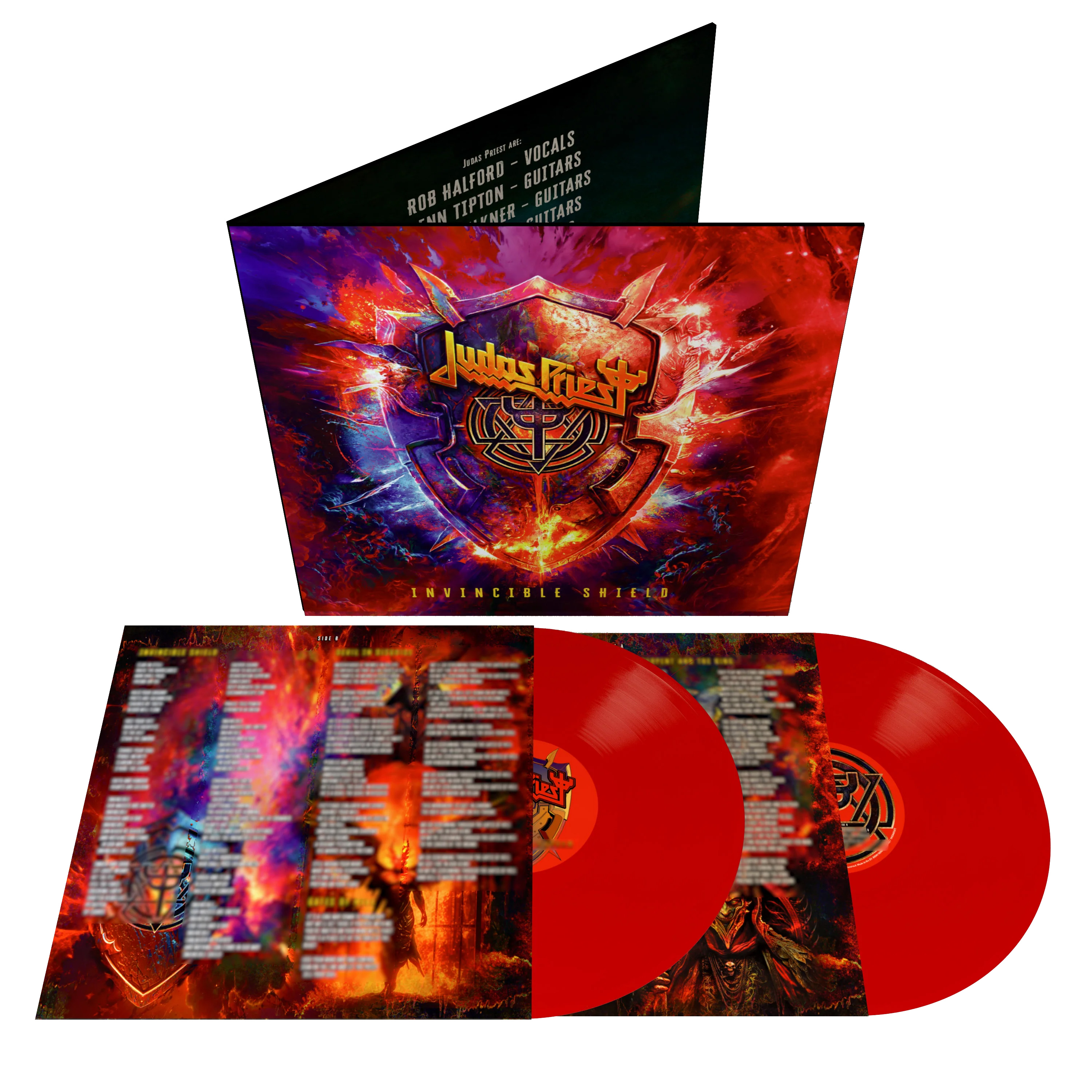 Invincible Shield (Red Vinyl) | Judas Priest - 1 | YEO