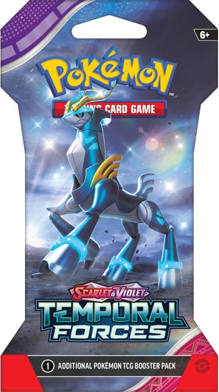 Pokemon TCG - Scarlet & Violet: Temporal Forces Blister Booster - mai multe modele