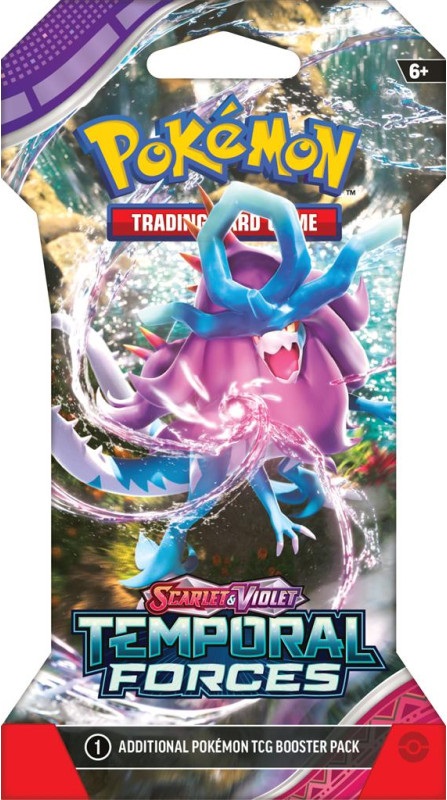 Pokemon TCG - Scarlet & Violet: Temporal Forces Blister Booster - mai multe modele | The Pokemon Company - 1 | YEO