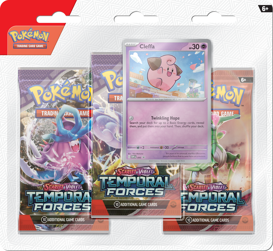 Pokemon TCG - Scarlet & Violet: Temporal Forces 3 Blister Booster - doua modele | The Pokemon Company - 1 | YEO