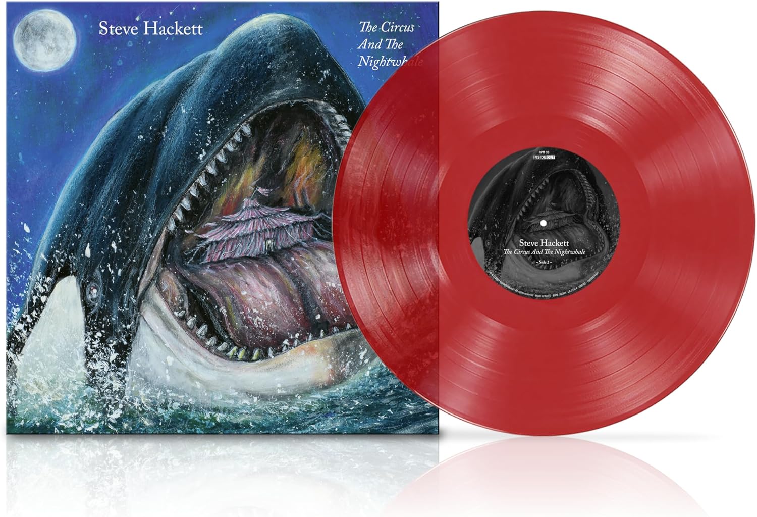 The Circus and the Nightwhale (Transparent Red Vinyl) | Steve Hackett