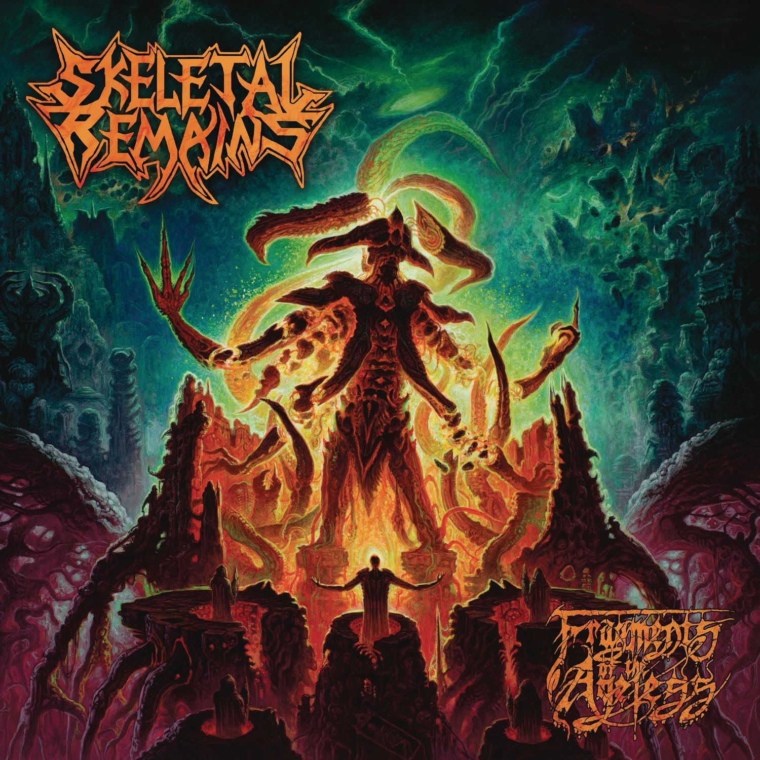 Fragments of the Ageless (Transparent Magenta Vinyl) | Skeletal Remains