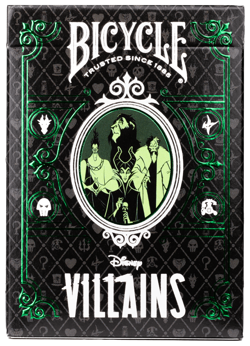 Carti de joc - Disney Villains - Green | Bicycle