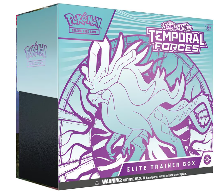 Pokemon TCG - Scarlet & Violet: Temporal Forces Elite Trainer Box - Doua modele | The Pokemon Company - 5 | YEO