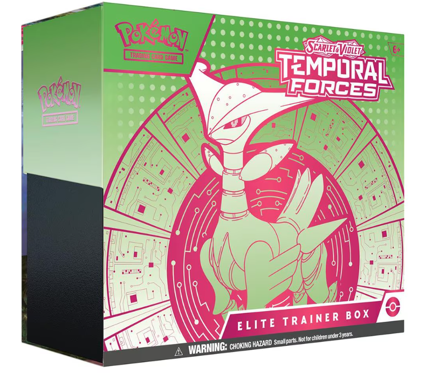 Pokemon TCG - Scarlet & Violet: Temporal Forces Elite Trainer Box - Doua modele | The Pokemon Company