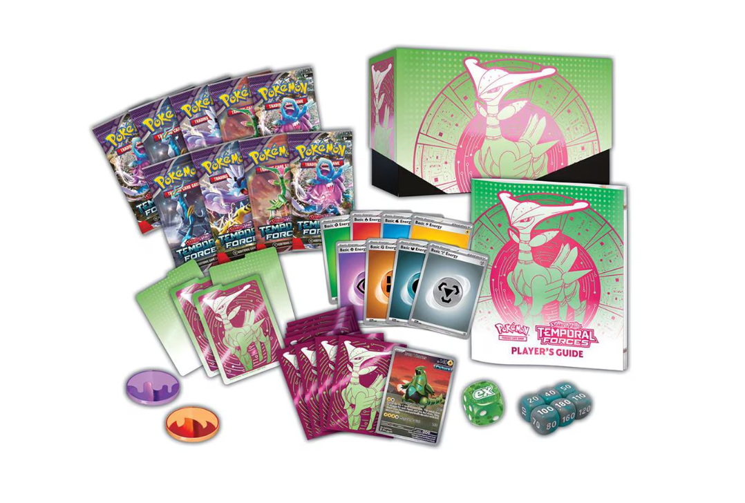 Pokemon TCG - Scarlet & Violet: Temporal Forces Elite Trainer Box - Doua modele | The Pokemon Company - 1 | YEO