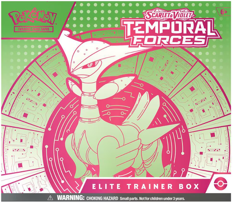 Pokemon TCG - Scarlet & Violet: Temporal Forces Elite Trainer Box - Doua modele | The Pokemon Company - 3 | YEO