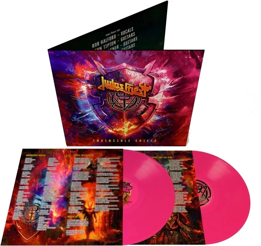 Invincible Shield (Hot Pink Vinyl) | Judas Priest