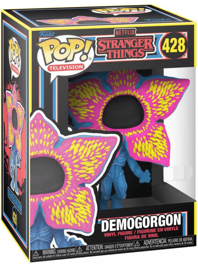 Figurina - Pop! Stranger Things: Demogorgon (Blacklight) | Funko