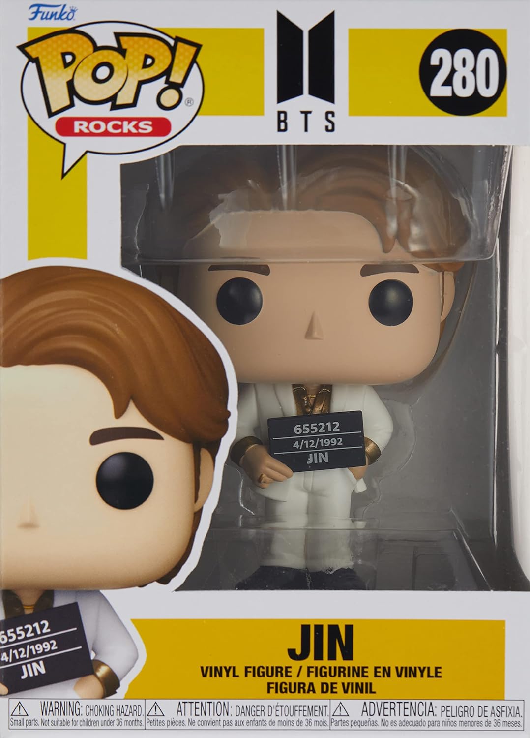 Figurina - Pop! Rocks - BTS: Jin | Funko - 3 | YEO