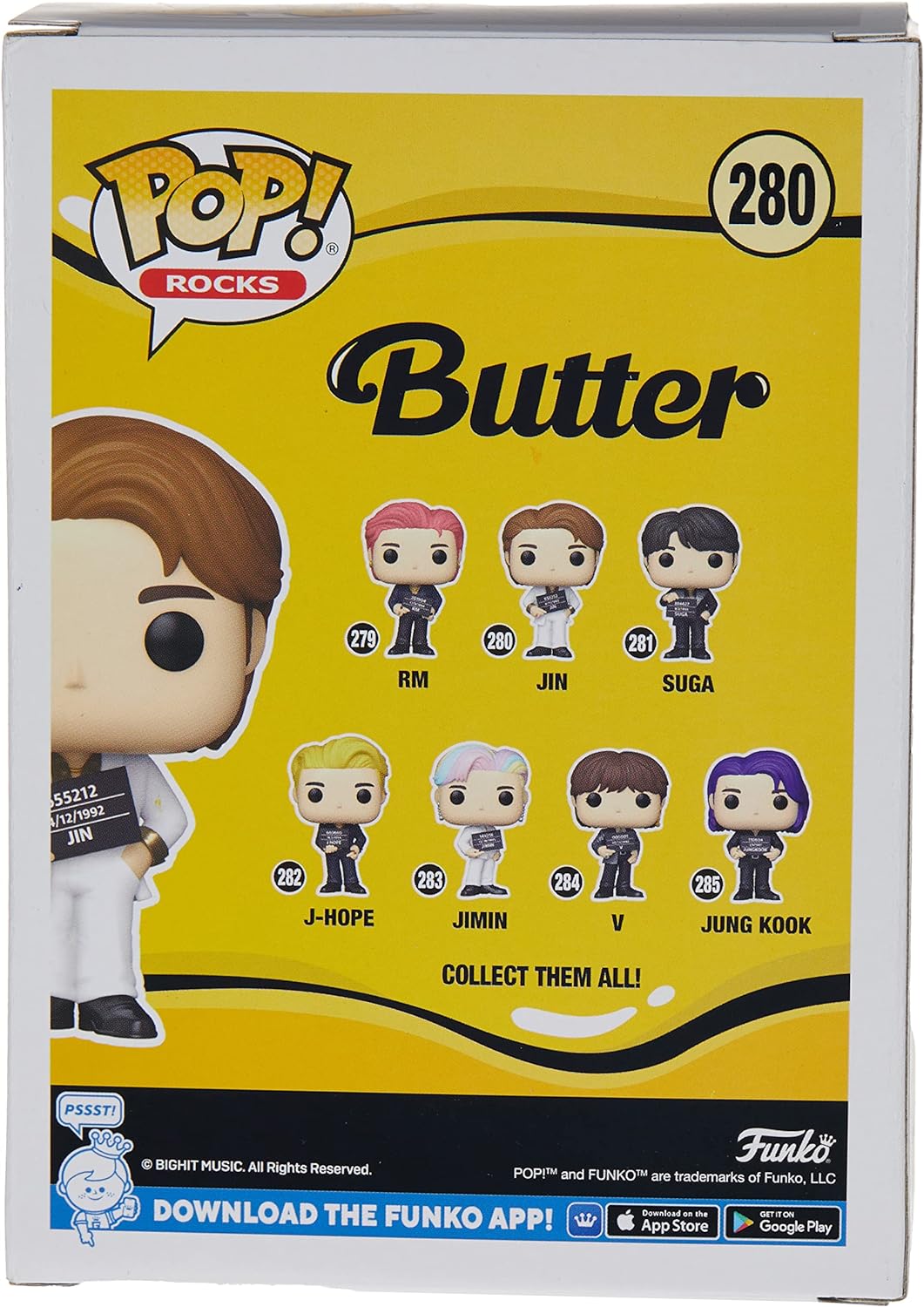 Figurina - Pop! Rocks - BTS: Jin | Funko - 2 | YEO