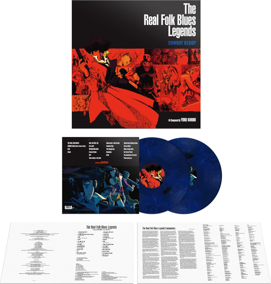 The Real Folk Blues Legends - Cowboy Bebop (Blue Vinyl) | The Seatbelts, Yoko Kanno