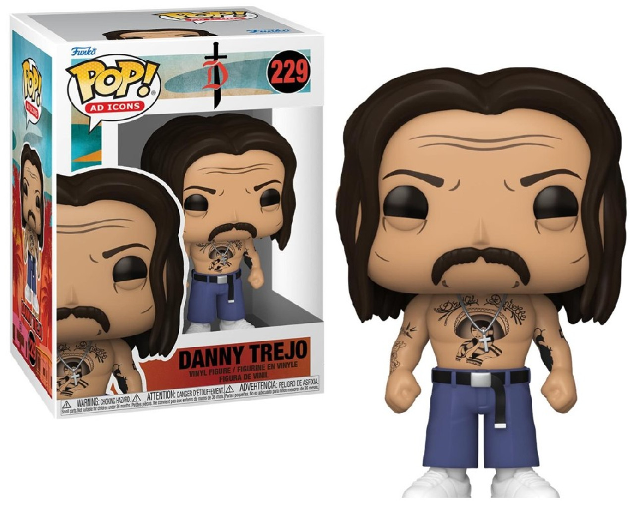 Figurina - Pop! Ad Icons - Danny Trejo | Funko